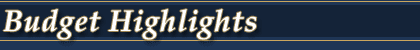 Budget Highlights