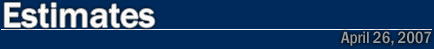 Estimates