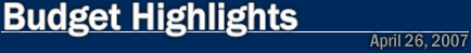 Budget Highlights