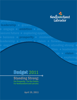Budget 2011 Cover